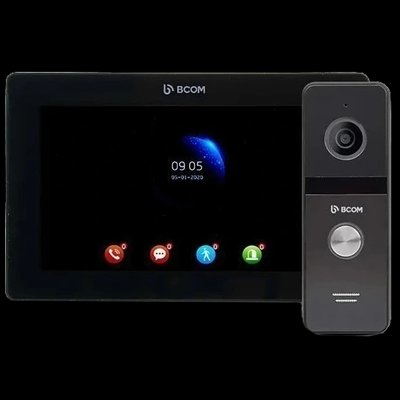 BCOM BD-770FHD Black Kit Комплект видеодомофона 32727 фото