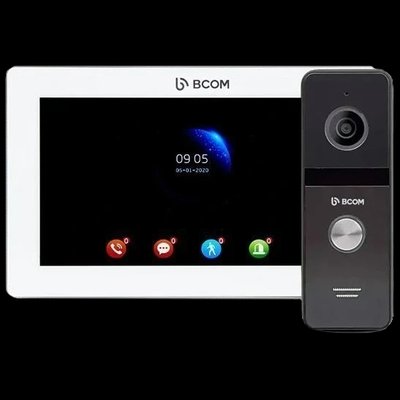 BCOM BD-770FHD White Kit Комплект видеодомофона 32728 фото