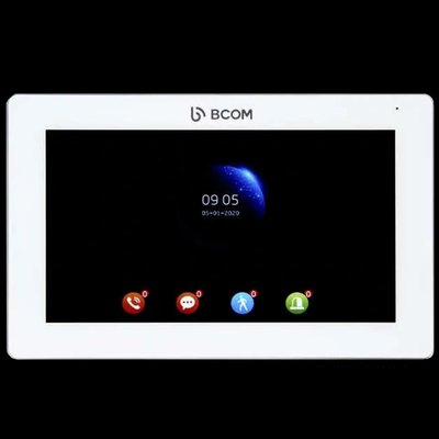 BCOM BD-770FHD White Відеодомофон 32759 фото