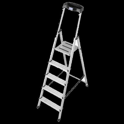 KRAUSE Safety (126337) Лестница-стремянка алюминиевая 5 ст. 33023 фото