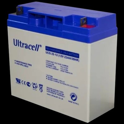 Ultracell UL22-12 GEL 12V 20 Ah Аккумуляторна батарея 31925 фото