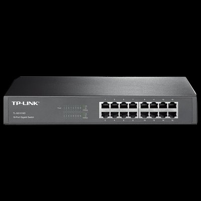 TP-LINK TL-SG1016D 16-портовий некерований 29058 фото