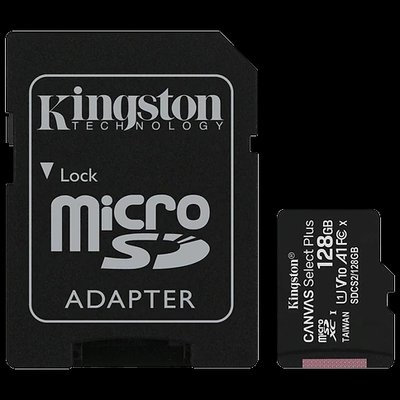 Kingston 128 Гб microSDXC U1 V10 A1 (SDCS2/128GBSP) Карта памяти 27875 фото