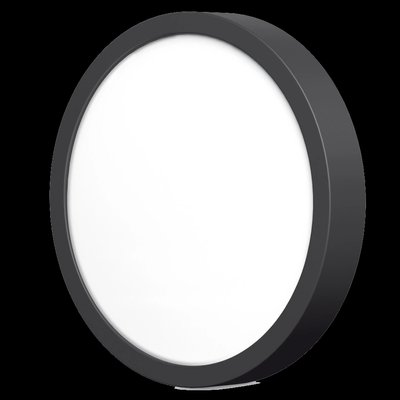 VIDEX 18W 5000K Black LED светильник круглый накладной 32103 фото
