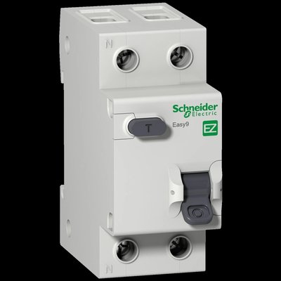 Schneider Electric EZ9D34625 Easy9, 1Р+N, 25А 30мА AC Дифференциальный автоматический выключатель 29181 фото