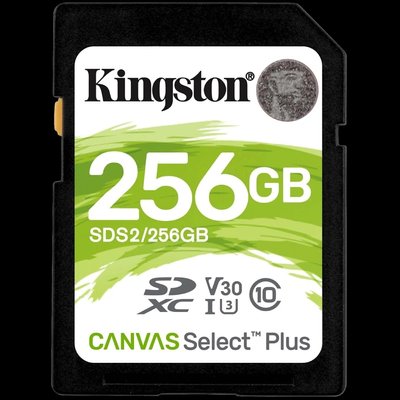 Kingston 256GB SDXC Canvas Select Plus 100R C10 UHS-I U3 V30 Модуль флэш-памяти 32699 фото