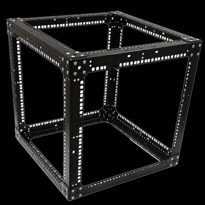 Cube 19" 9U CMS (UA-OFLC955W2.0-BK) Стійка-кронштейн 32025 фото