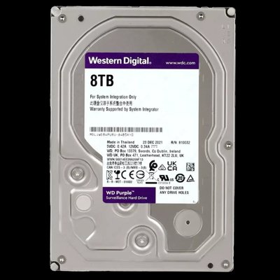 Western Digital WD Purple Surveillance WD83PURU жесткий диск 31636 фото