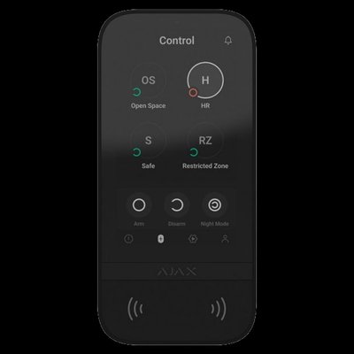 Ajax KeyPad TouchScreen (8EU) black Клавиатура 32489 фото