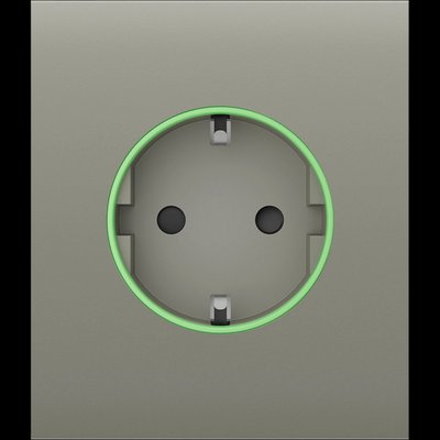 Ajax CenterCover (smart) [type F] [55] ASP olive фронтальная панель 31623 фото