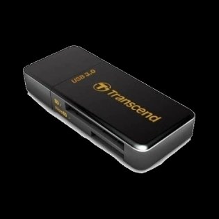 Transcend USB 3 1 Gen 1 microSD/SD Black Считыватель 32018 фото