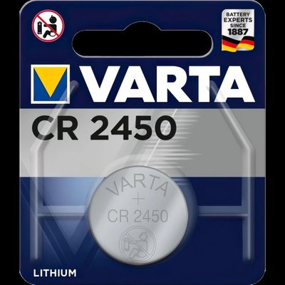 VARTA CR 2450 BLI 1 LITHIUM Батарейка 27494 фото