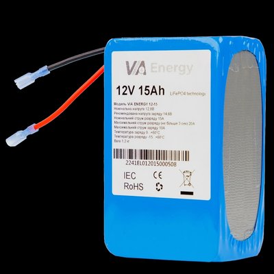 VIA Energy Аккумуляторная батарея литиевая 12В, 15А•ч 28274 фото