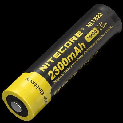 Nitecore NL1823 Аккумулятор Li-Ion 18650 3.7V (2300 мА•ч) защищенный 29552 фото