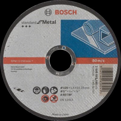 Bosch Standard for Metal 125x1.6x22.23 Отрезной круг по металлу 30369 фото