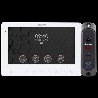 BCOM BD-780M White Kit Комплект видеодомофона 32724 фото