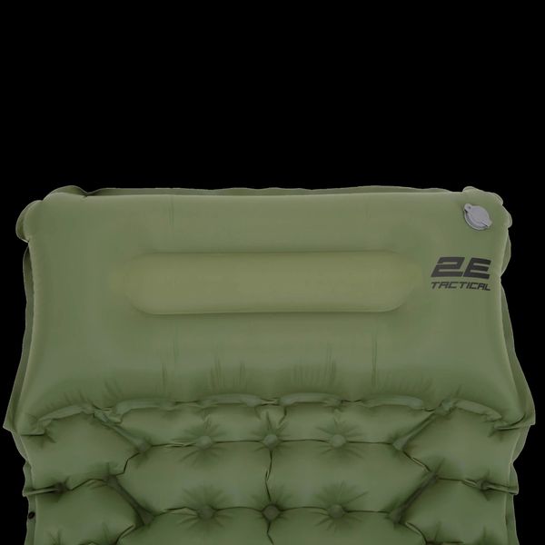 2E Tactical Надувной каремат с сист. накачка зеленый 33106 фото