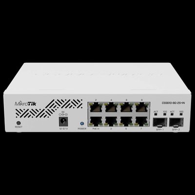 MikroTik CSS610-8G-2S+IN 8-портовый гигабитный управляемый 99-00014397 фото