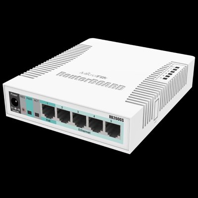 MikroTik RB260GS (CSS106-5G-1S) 5-портовый гигабитный управляемый коммутатор 99-00014398 фото