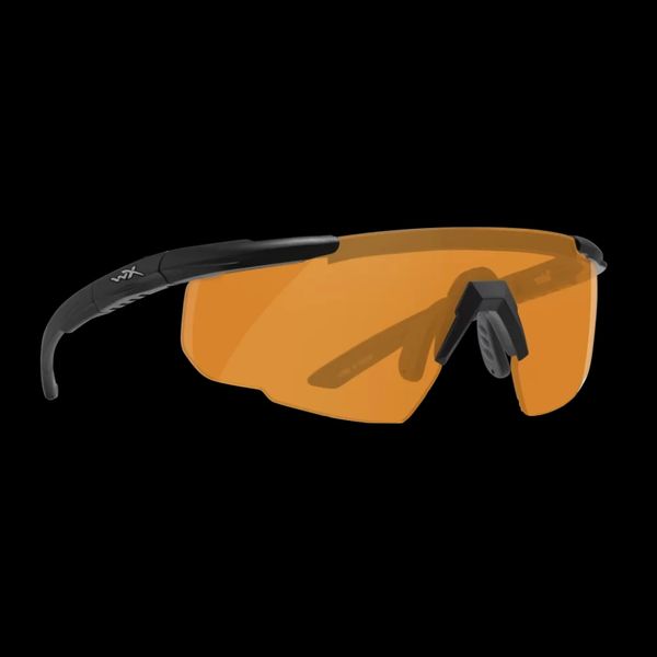 Wiley X SABER ADVANCED помаранчеві лінзи Захисні балістичні окуляри 27733 фото