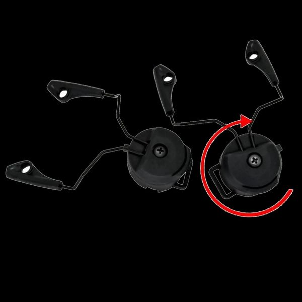 ACM Headset Helmet Rail Адаптер для стрілкових навушників Howard Impact Sport 28072 фото