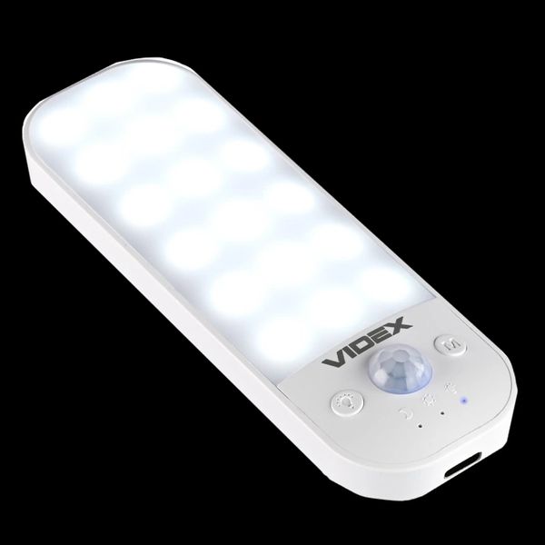 VIDEX VL-NL014W-S Світильник LED акумуляторний з датчиком руху 32830 фото